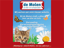 Tablet Screenshot of demolendier-tuin.nl